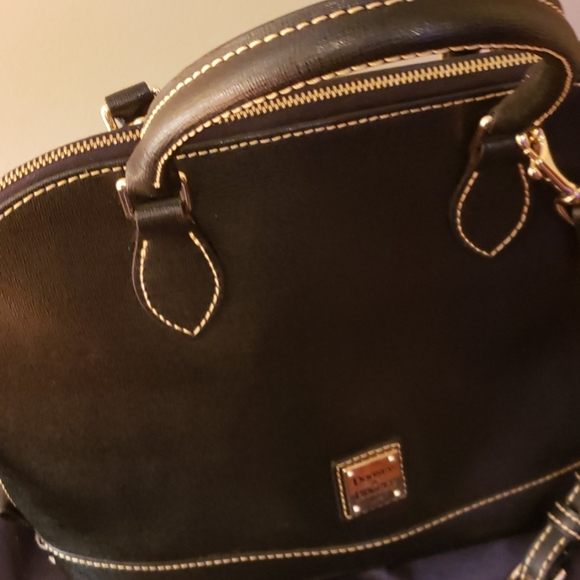 Dooney & Bourke Zip zip Saffiano Satchel Bag - Picture 2 of 7